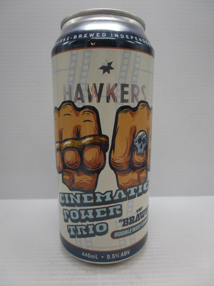 Hawkers - Cinematic Power Trio 'The Brawn' Double WCIPA 9.5% 440ml