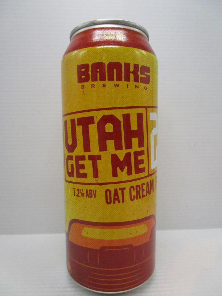 Banks - Utah Get Me 2 Oat Cream IPA 7.2% 500ml