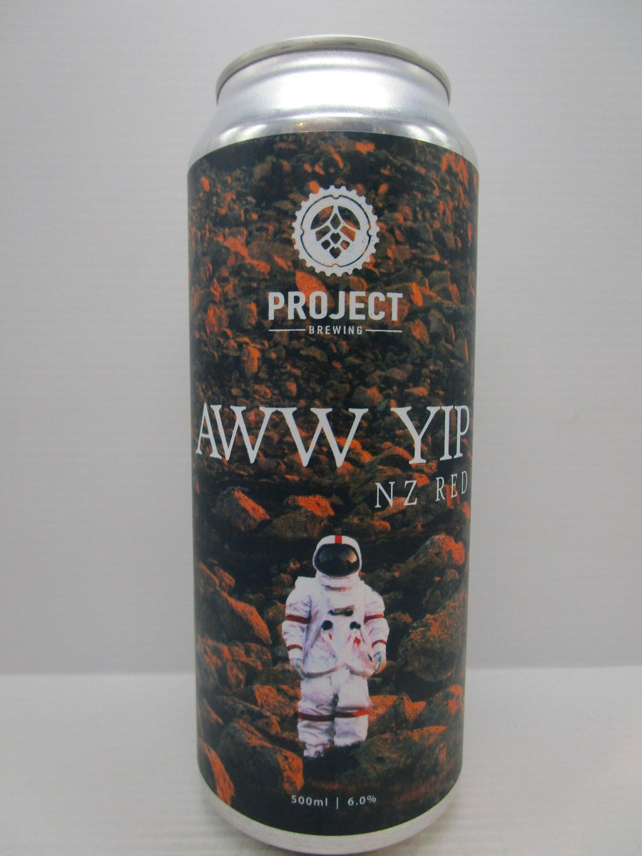 Project - 'Aww Yip' NZ Red IPA 6% 500ml – Grape And Grain