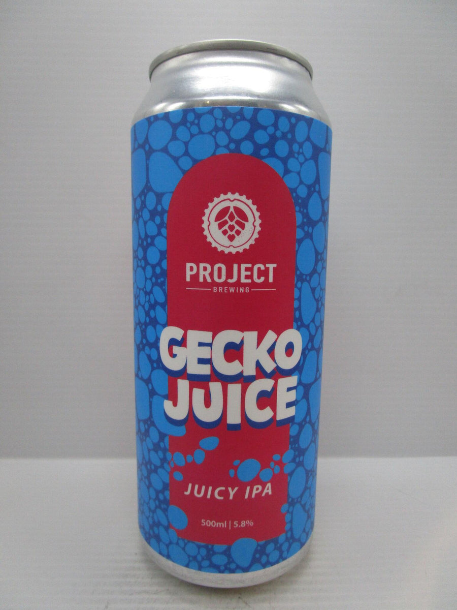 Project - 'Gecko Juice' Juicy IPA 5.8% 500ml