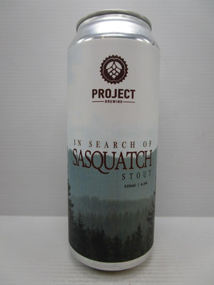 Project - In Search of Sasquatch Stout 6% 500ml