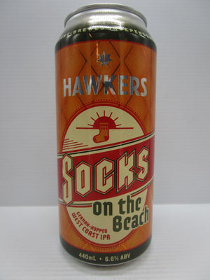 Hawkers - 'Socks on the Beach' German Hopped IPA 6.6% 440ml