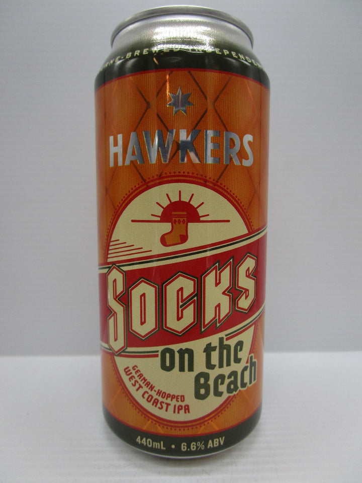 Hawkers - 'Socks on the Beach' German Hopped IPA 6.6% 440ml