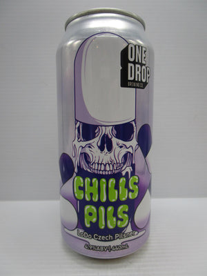 One Drop - Chills Pils LoDo Czech Pilsner 4.9% 440ml