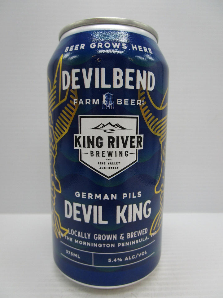 Devilbend x King River - 'Devil King' German Pils 5.4% 375ml