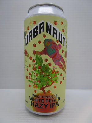 Urbanaut - White Peach Hazy IPA 5.7% 440ml