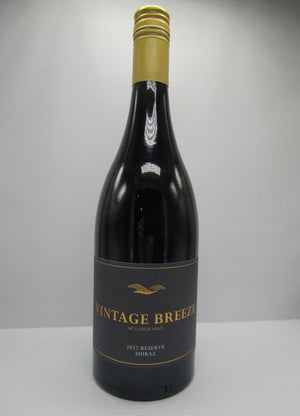 Vintage Breeze McLaren Shiraz 2022 Reserve 14.5% 750ml