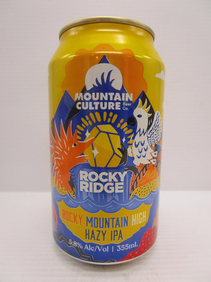 Mountain Culture x Rocky Ridge - Rocky Mountain High Hazy IPA 5.8% 355ml