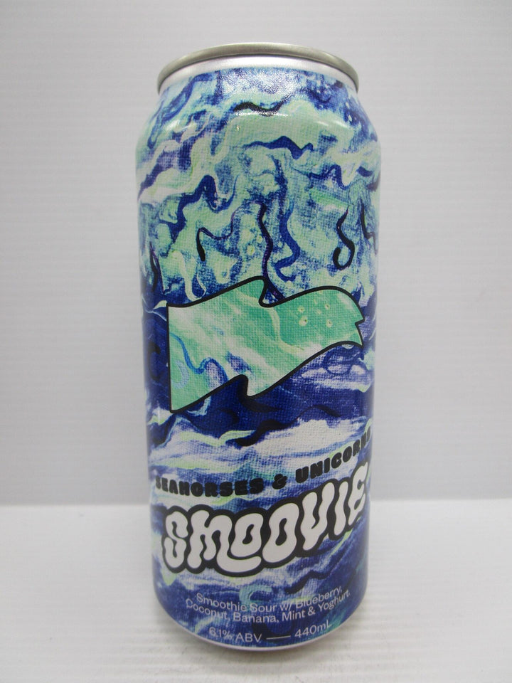 Good Land - 'Seahorses & Unicorns Smoovie' Blueberry, Coconut, Banana, Mint & Yoghurt Sour 6.1% 440ml