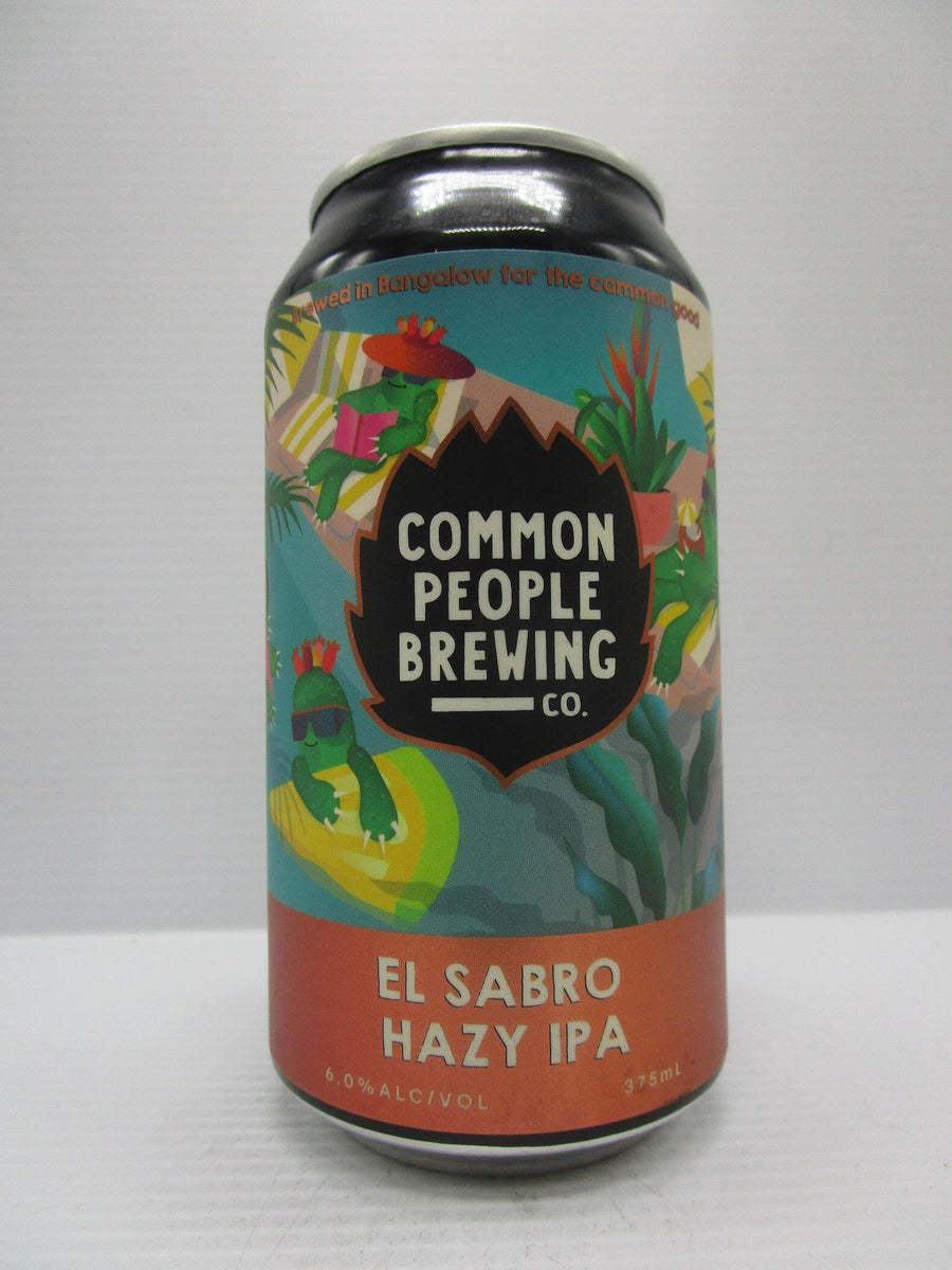 Common People - El Sabro Hazy IPA 6% 375ML