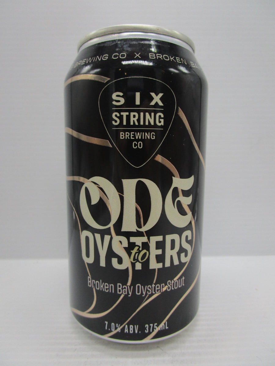 Six String - 'Ode to Oysters' Oyster Stout 7% 375ml