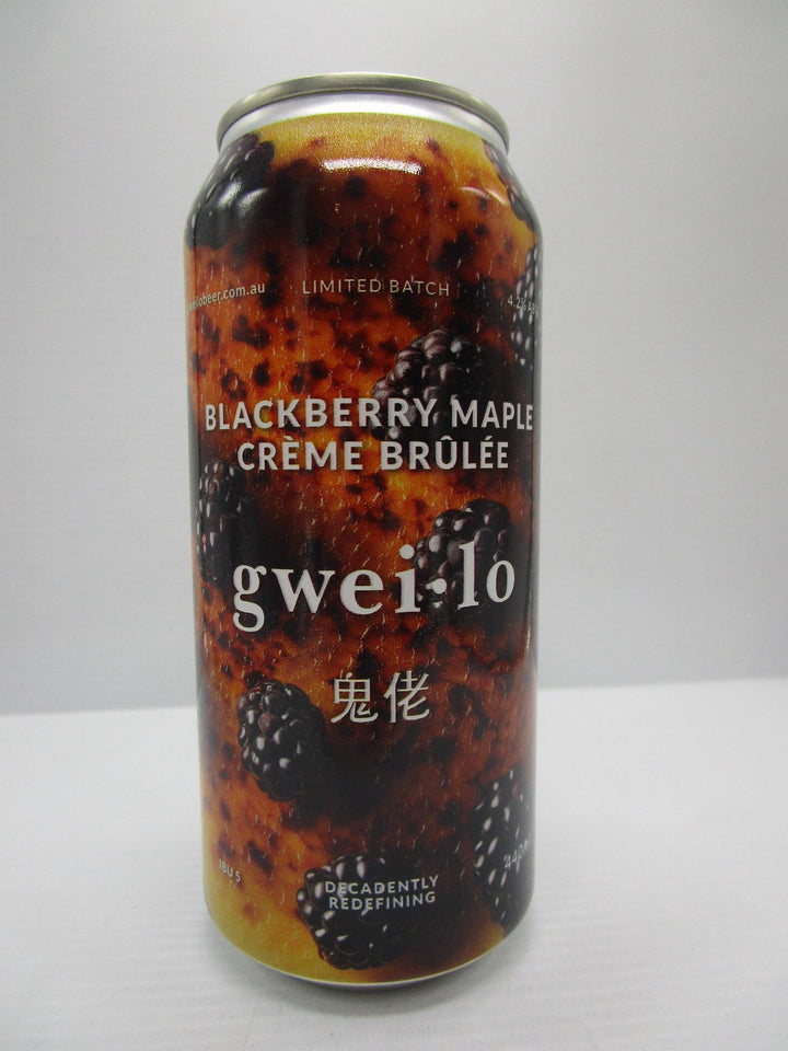 Gweilo Blackberry Maple Creme Brulee Sour 4.2% 440ml