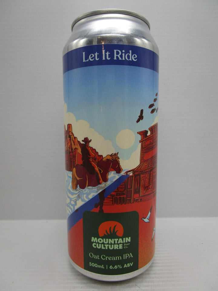 Mountain Culture - 'Let it Ride' Oat Cream IPA 6.6% 500ml