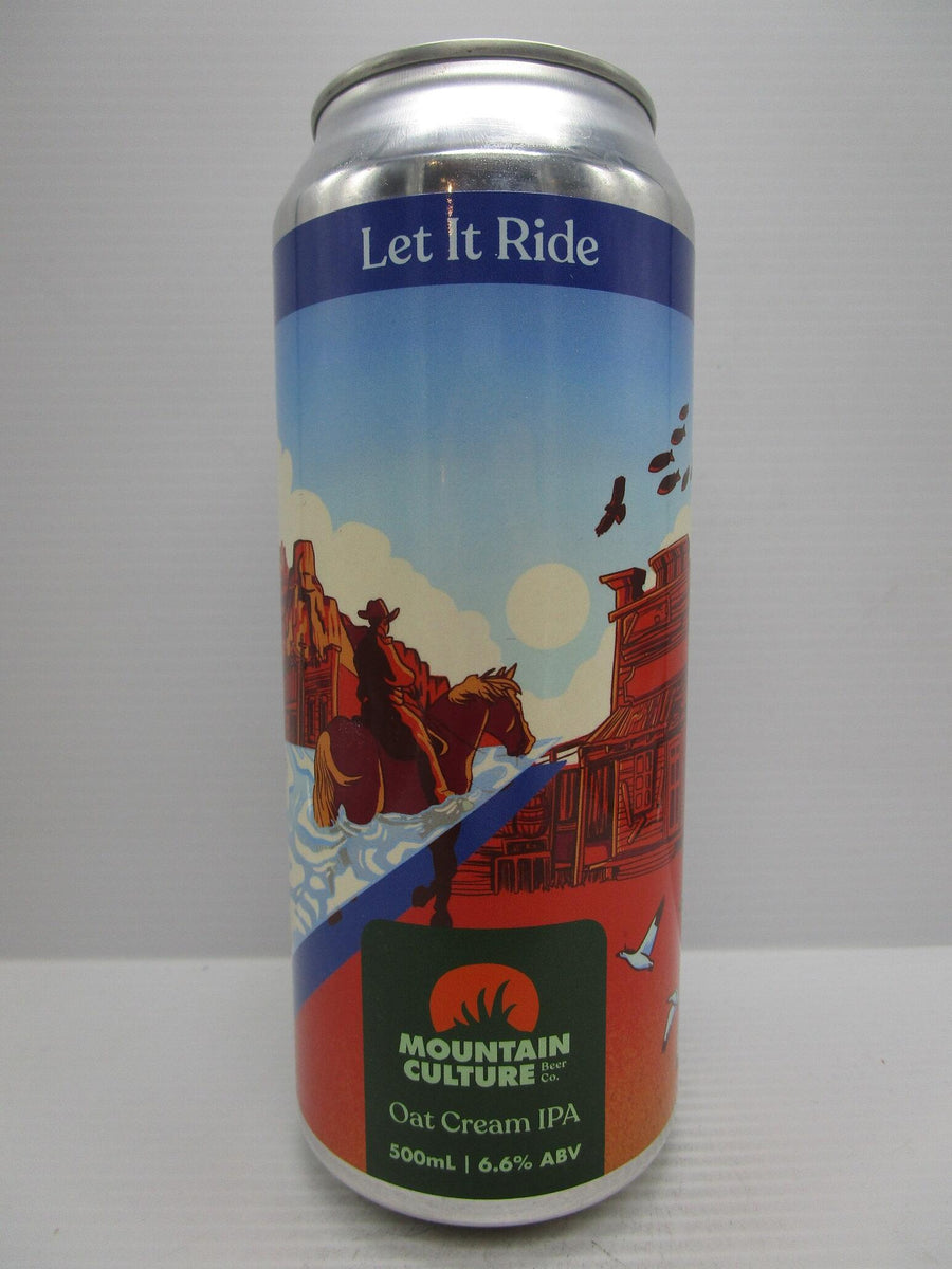 Mountain Culture - 'Let it Ride' Oat Cream IPA 6.6% 500ml