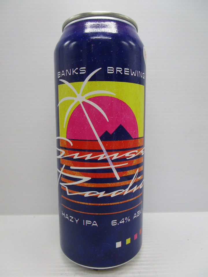 Banks - Sunset Radio Hazy IPA 6.4% 500ml