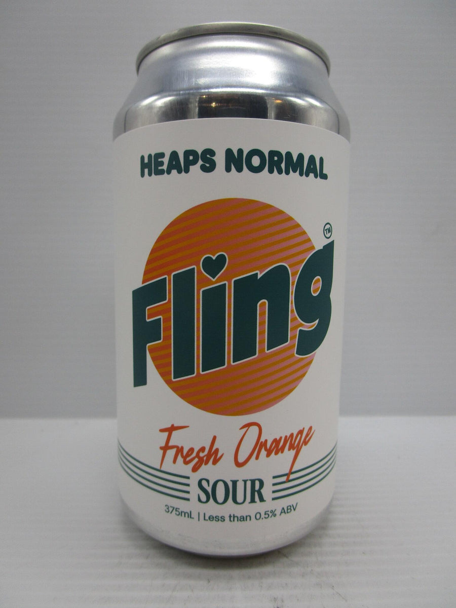 Heaps Normal - Fling Fresh Orange Sour *Alcohol Free*
