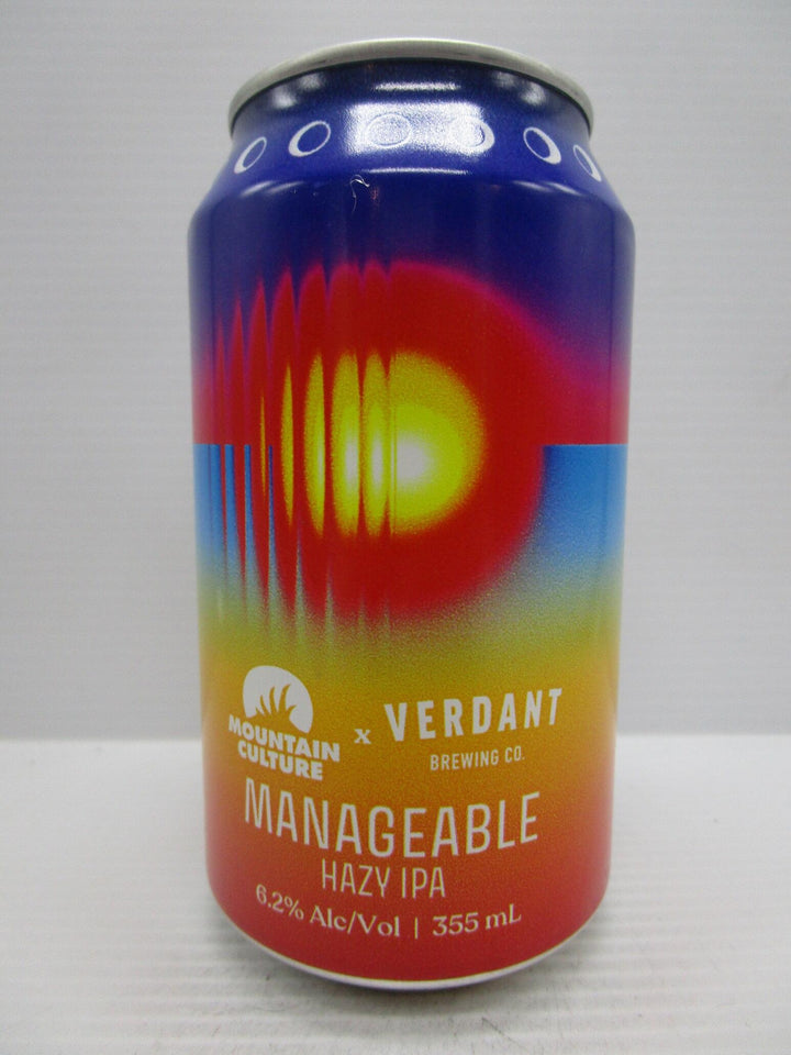 Mountain Culture x Verdant - Manageable Hazy IPA 6.2% 355ml