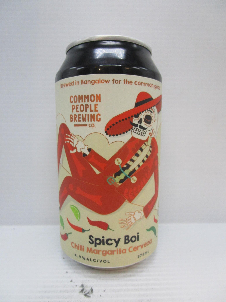 Common Spicy Boi Chilli Margrita Cerveza 4.9% 375ml