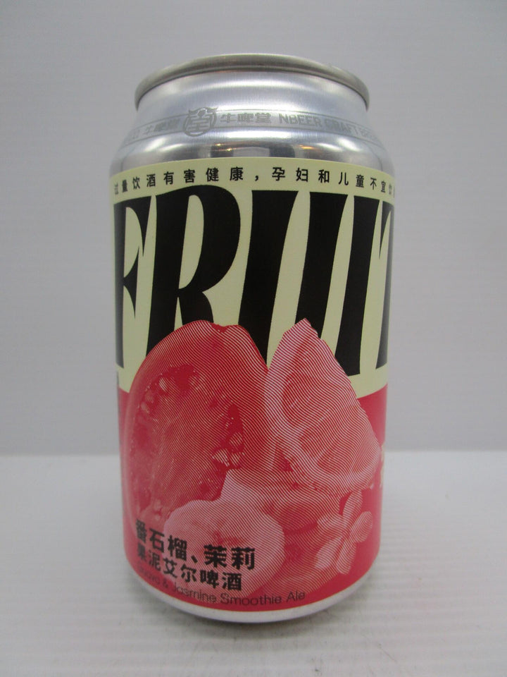 Nbeer - 'Fruitfuss' Guava & Jasmine Smoothie Sour 3.5% 330ml
