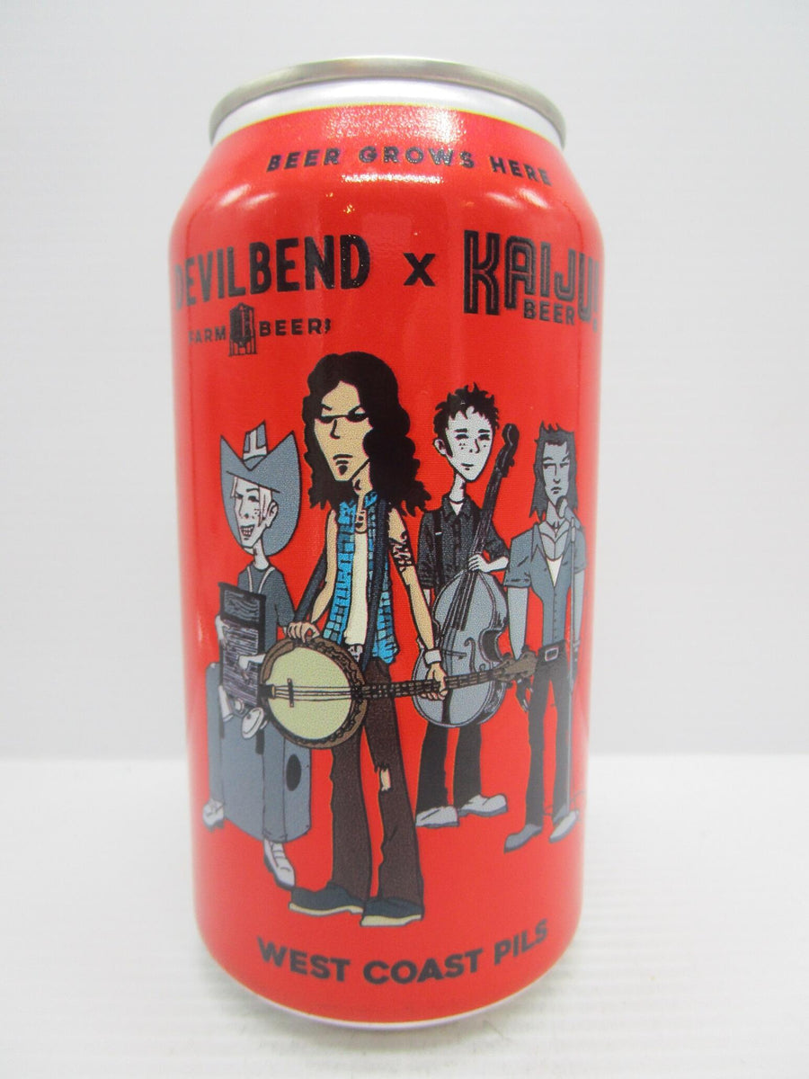 Devilbend x Kaiju - West Coast Pilsner 5.6% 375ml