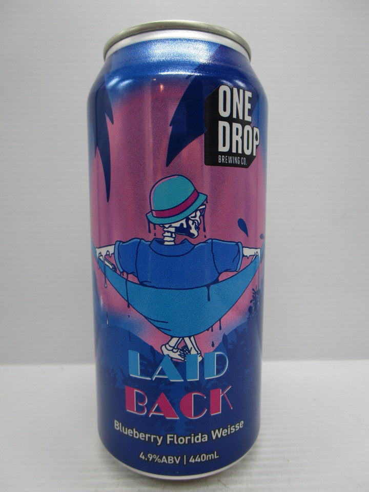 One Drop - Laid Back Blueberry Florida Weisse 4.9% 440ml