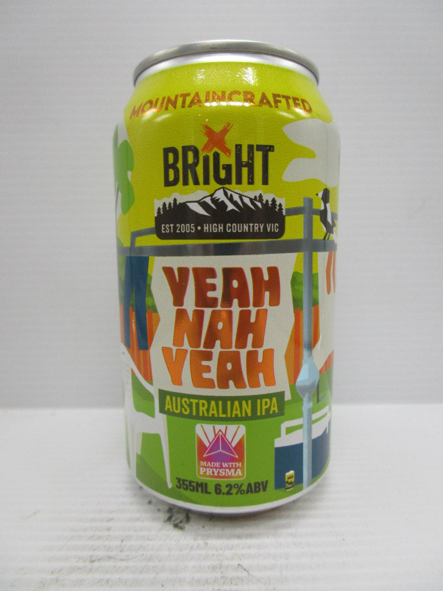 Bright - Yeah Nah Yeah Australian IPA 6.2% 375ml – Grape And Grain