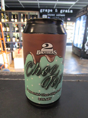 2 Brothers Peppermint Choc Chip Choc Top Porter 8% 375ml
