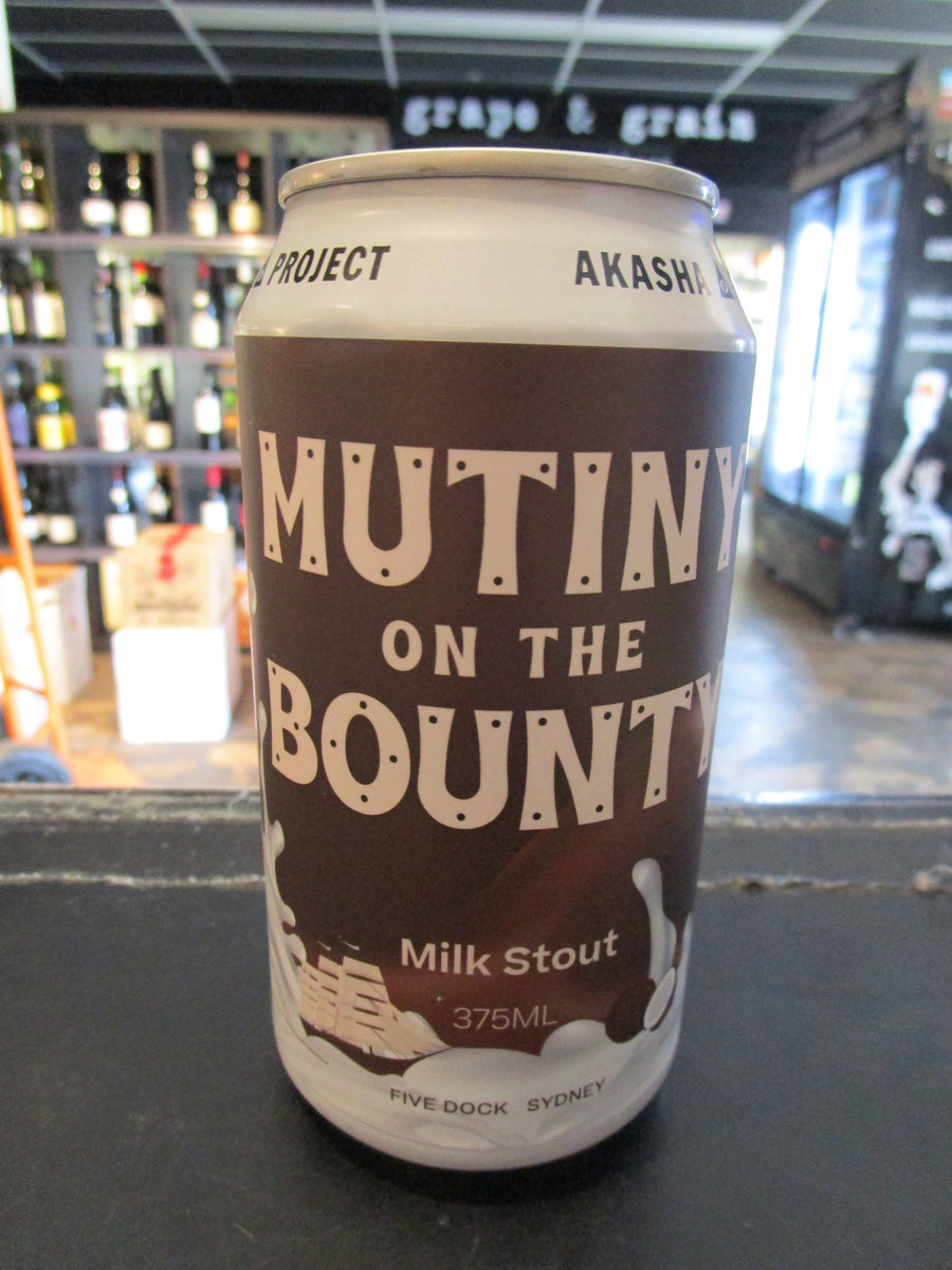 Akasha Mutiny On The Bounty Milk Stout 6% 375ml