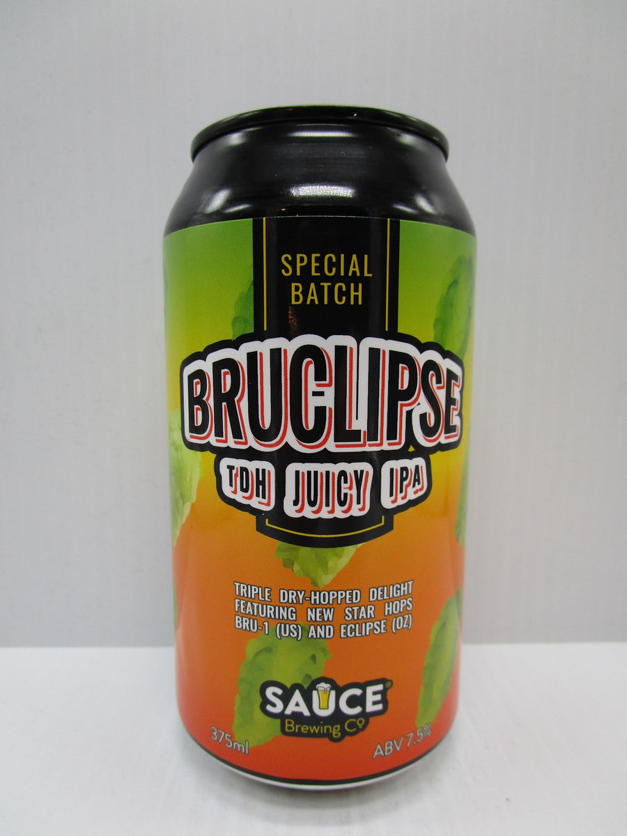 Sauce Brewing Bruclipse TDH Juicy IPA 7.5% 375ml