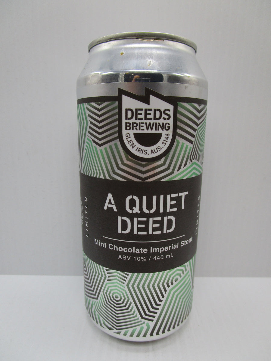 Deeds A Quiet Deed Mint Chocolate Imperial Stout 10% 440ml