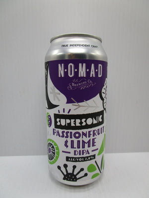 Nomad Supersonic Passionfruit & Lime DIPA 7.8% 440ml