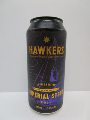Hawkers BBA Imp Stout 2021 (Coffee Edition) 12.9% 440ml
