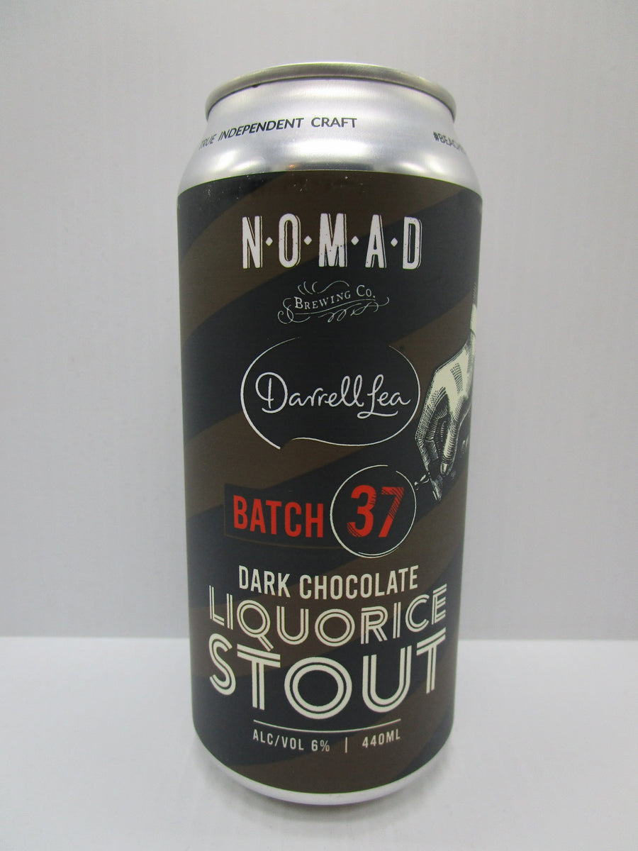 Nomad X Darrell Lea  Batch 37 Liquorice Stout 6% 440ml