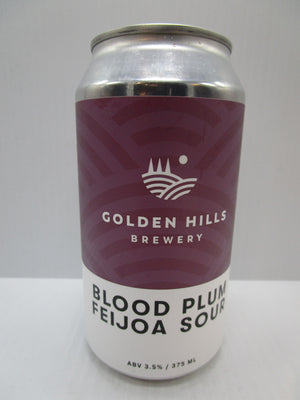 Golden Hills Blood Plum Feijoa Sour 3.5% 375ML