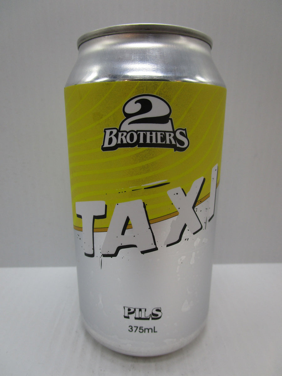 2 Brothers Taxi Pilsner 4.7% 375ML