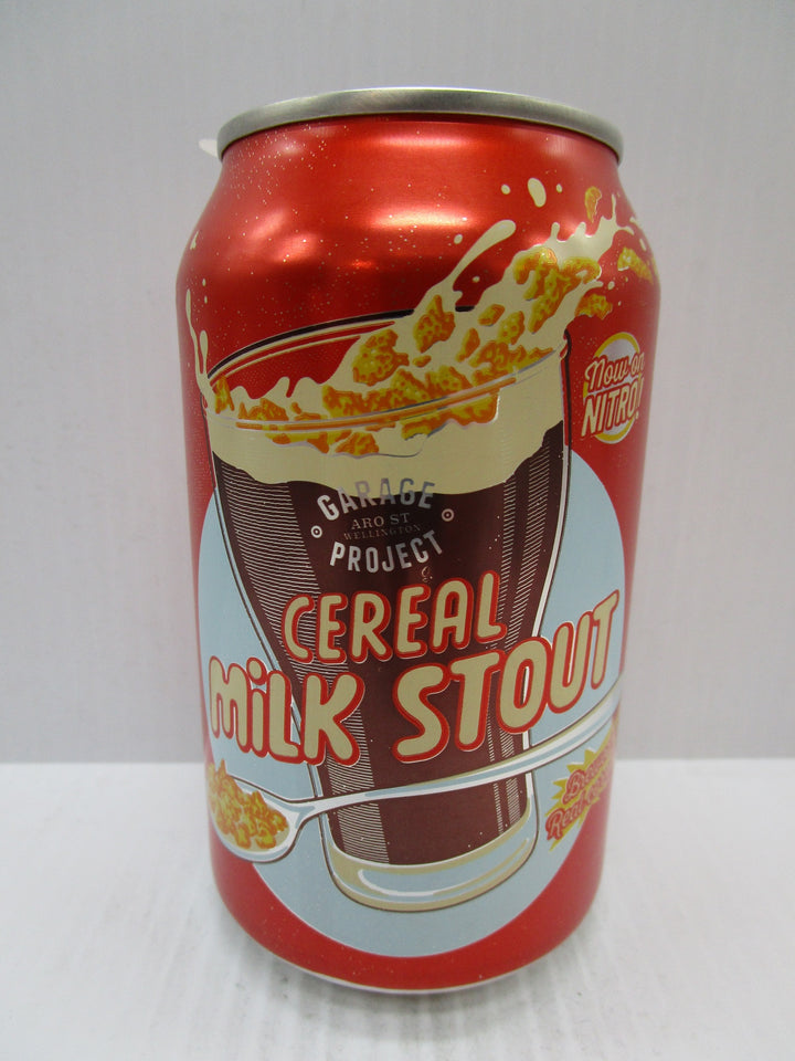 Garage Project Cereal Milk Stout Nitro 4.7% 330ml - Grape & Grain