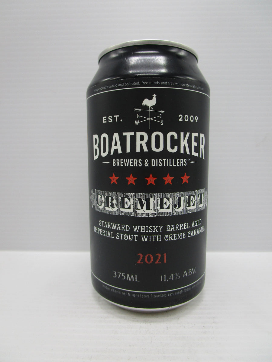 Boatrocker Cremejet 2021 Imperial Stout w/Creme Caramel 11.4% 375ml