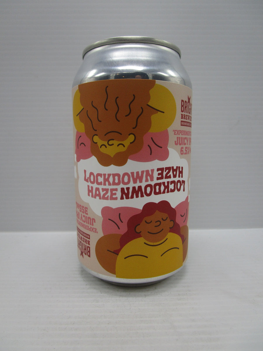 Bright Lockdown Haze Juicy IPA 6.5% 355ml