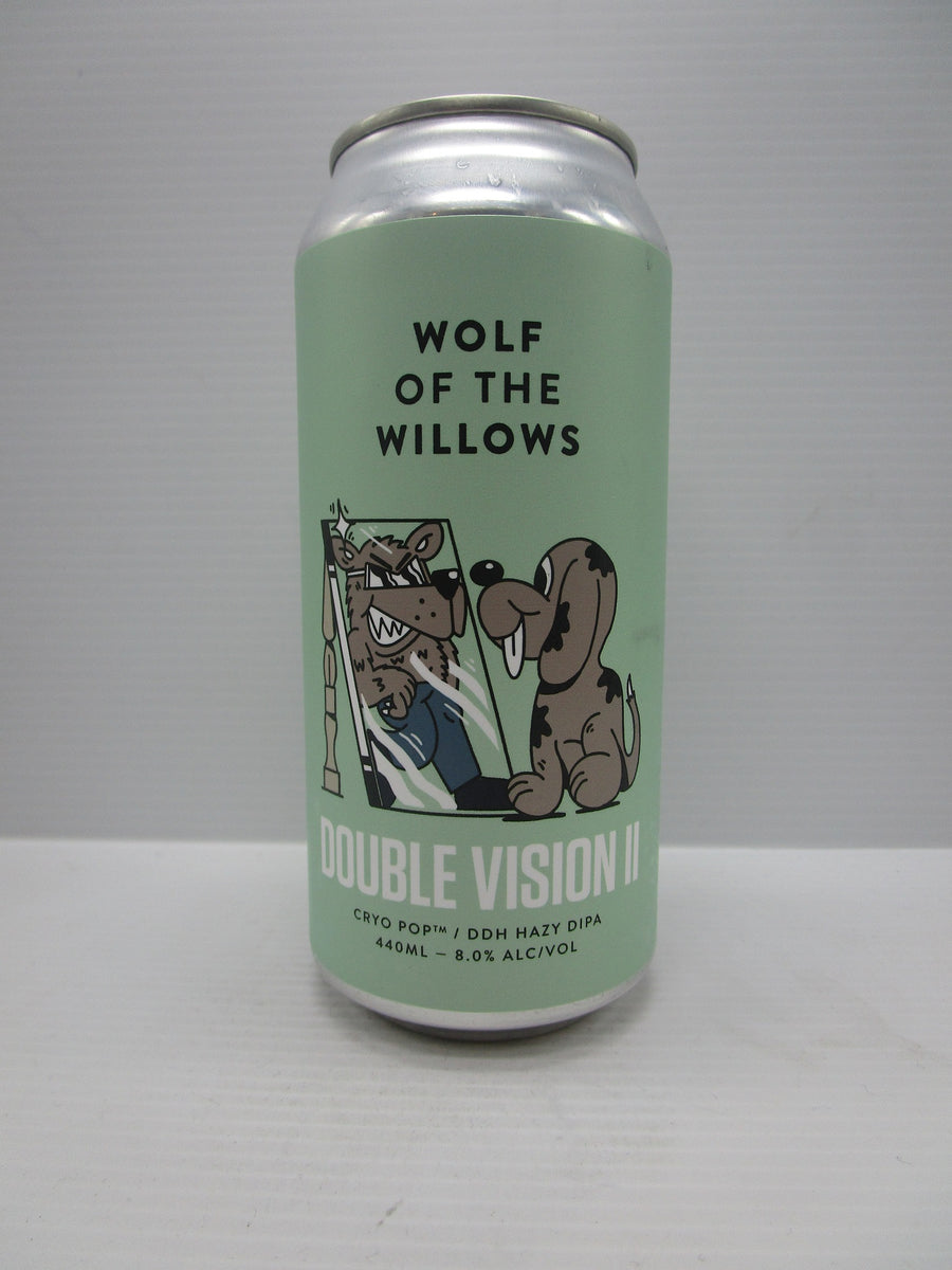 Wolf of the Willows Double Vision II Cryo Pop DDH DIPA 8% 440ml