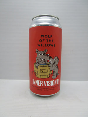 Wolf of the Willows Inner Vision II DDH Hazy IPA 6.2% 440ml