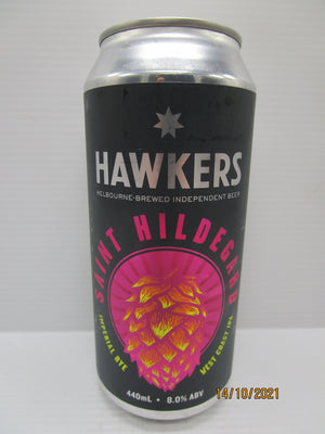 Hawkers Saint Hildegard Imperial Rye WC IPA 8% 440ml