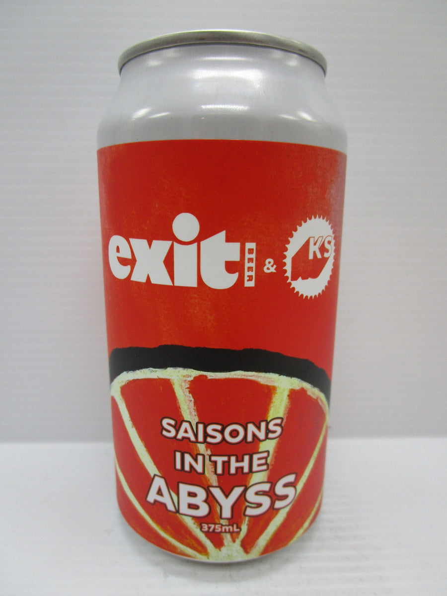 Exit Saison in The Abyss Farmhouse Ale 6.2% 375ml