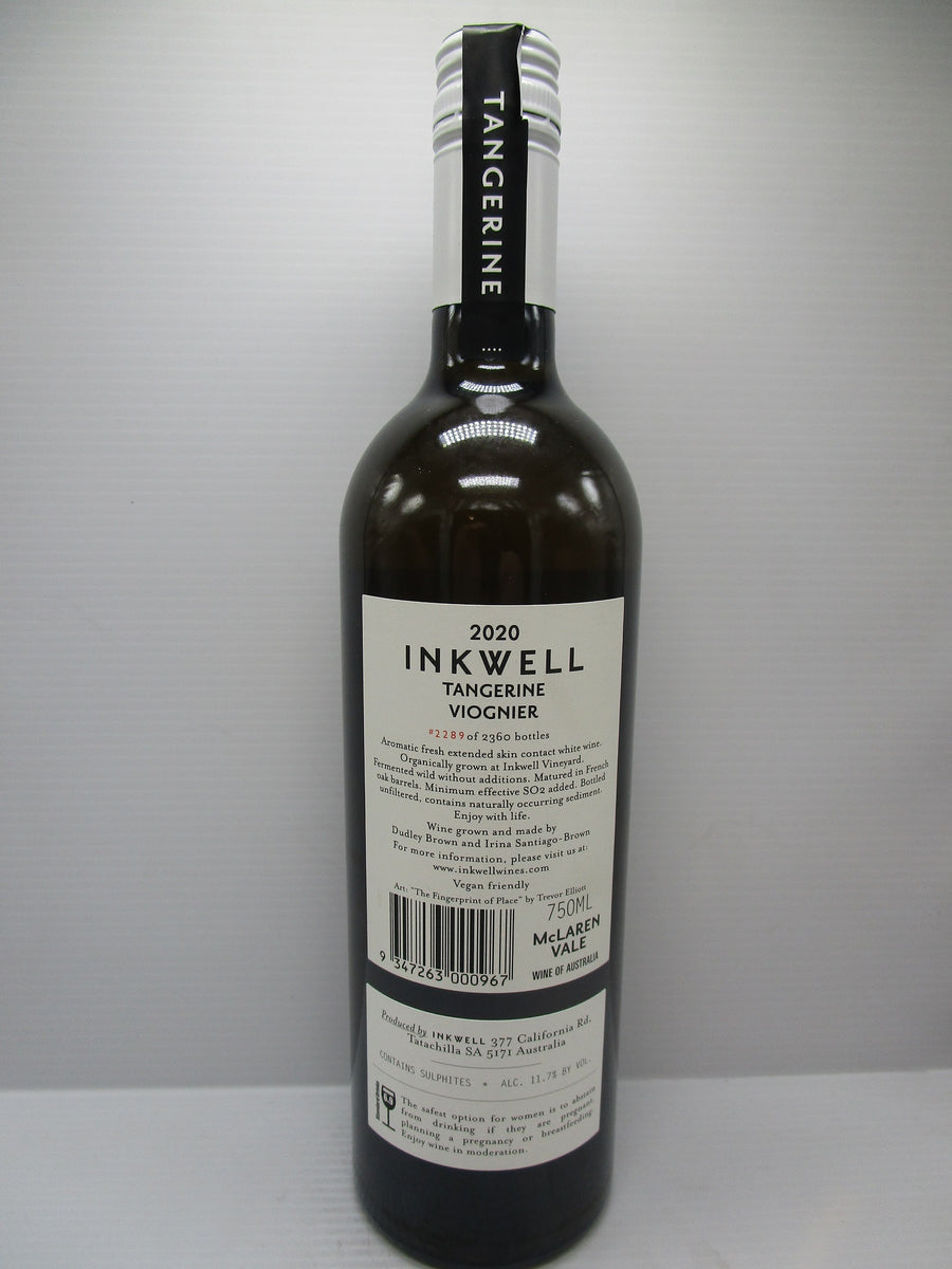 Inkwell - Tangerine Viognier 2020 11.7% 750ML