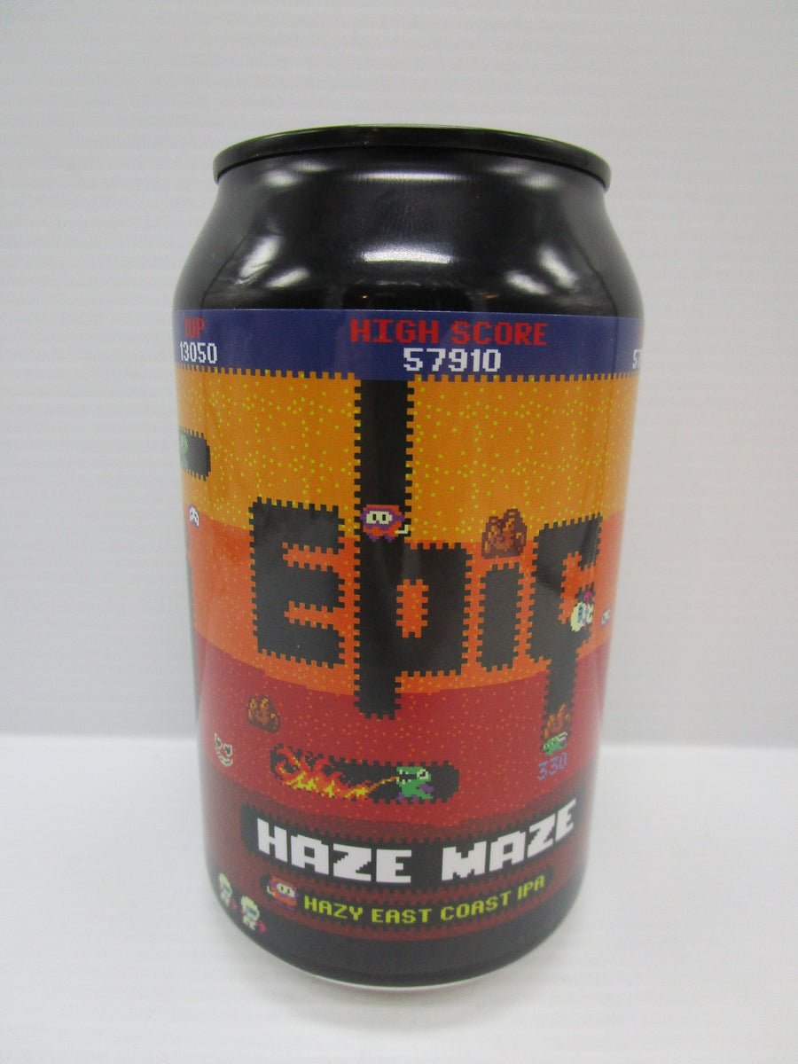 Epic Haze Maze Hazy East Coast IPA 6.7% 330ml