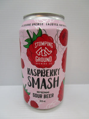 Stomping Ground Raspberry Smash Sour 4.2% 355ml