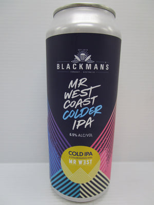 Blackmans Mr West Coast Colder IPA 6.5% 500ml