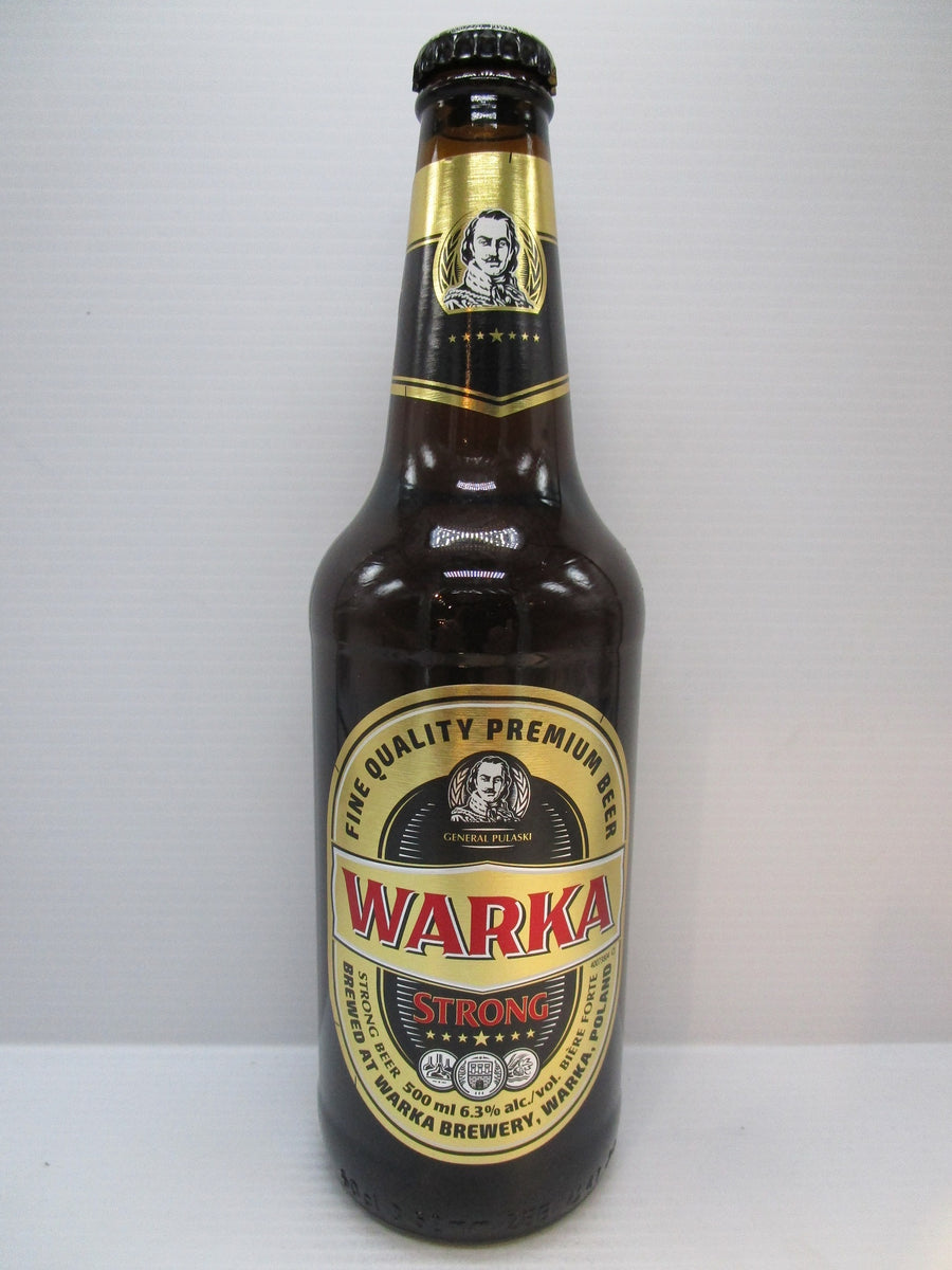 Warka Strong Beer 6.3% 500ml