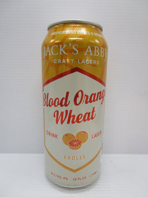 Jack's Abby Blood Orange Wheat Lager 4% 473ml