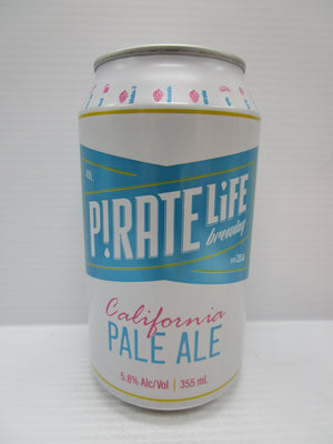 Pirate Life California Pale Ale 5.8% 355ml