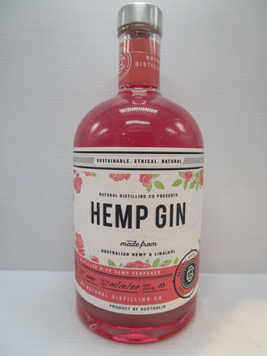 Natural Distilling Hemp & Linalool Gin 39% 700ml